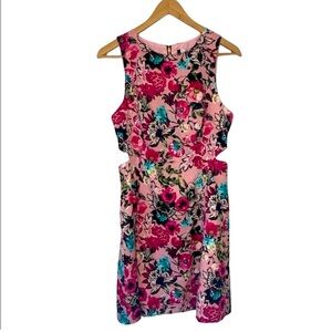 Kenzie floral cutout short dress